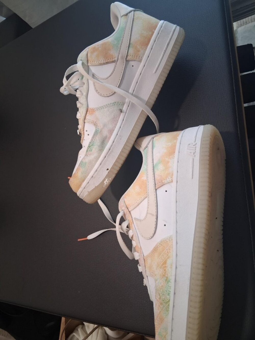tye dye af1's